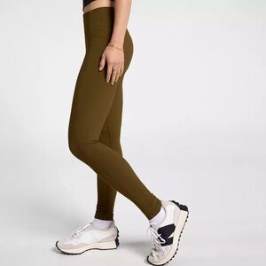 CALIA Women’s Essentials Rib Legging Brown